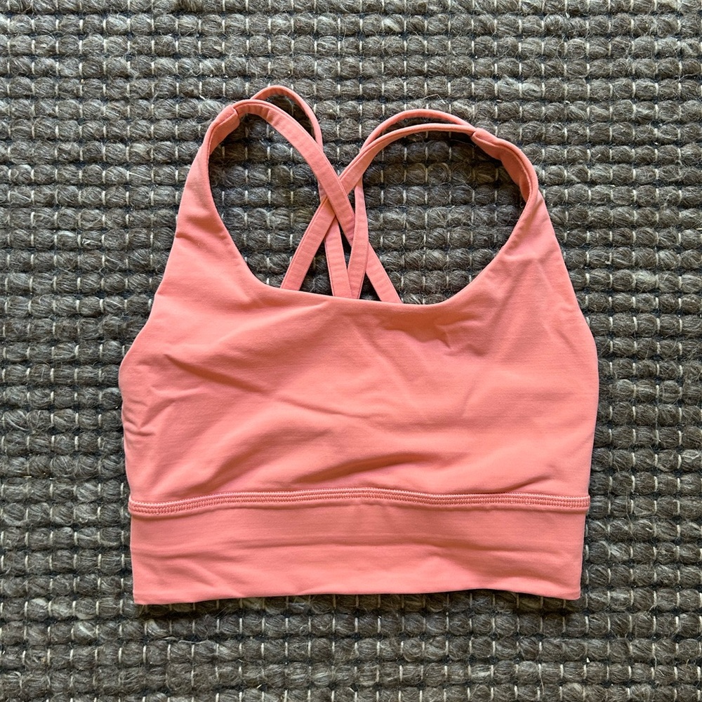Lululemon Athletica Coral Sports Bra